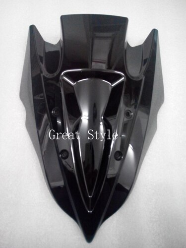 Kawasaki Z250 Z300 Z 250 300 13 14 15 16 moto pare-brise transparent | , moto: Black