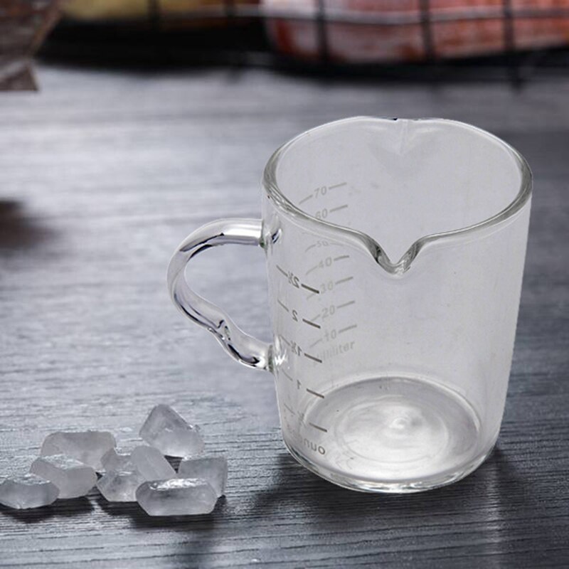 Creatieve Dubbele Mond Schaal Glas Cup Hoge Temperatuur Weerstand Transparante Ronde Huishoudelijke Ontbijt Melk Koffie Drinkware