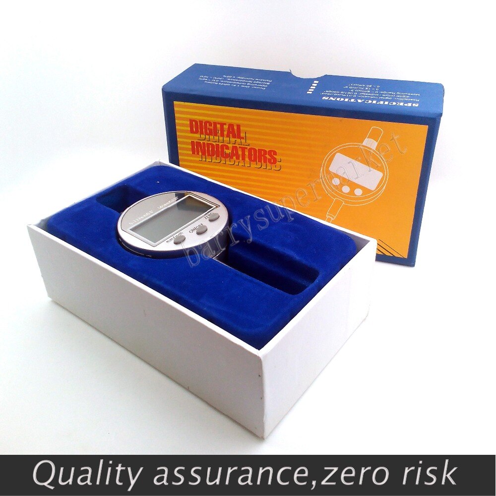 Digitale Meetklok 0-12.7Mm/5 "Range Precision Tool 0.01Mm/0.0005" Tester Elektronische dial Gauge Digitale Indicatoren