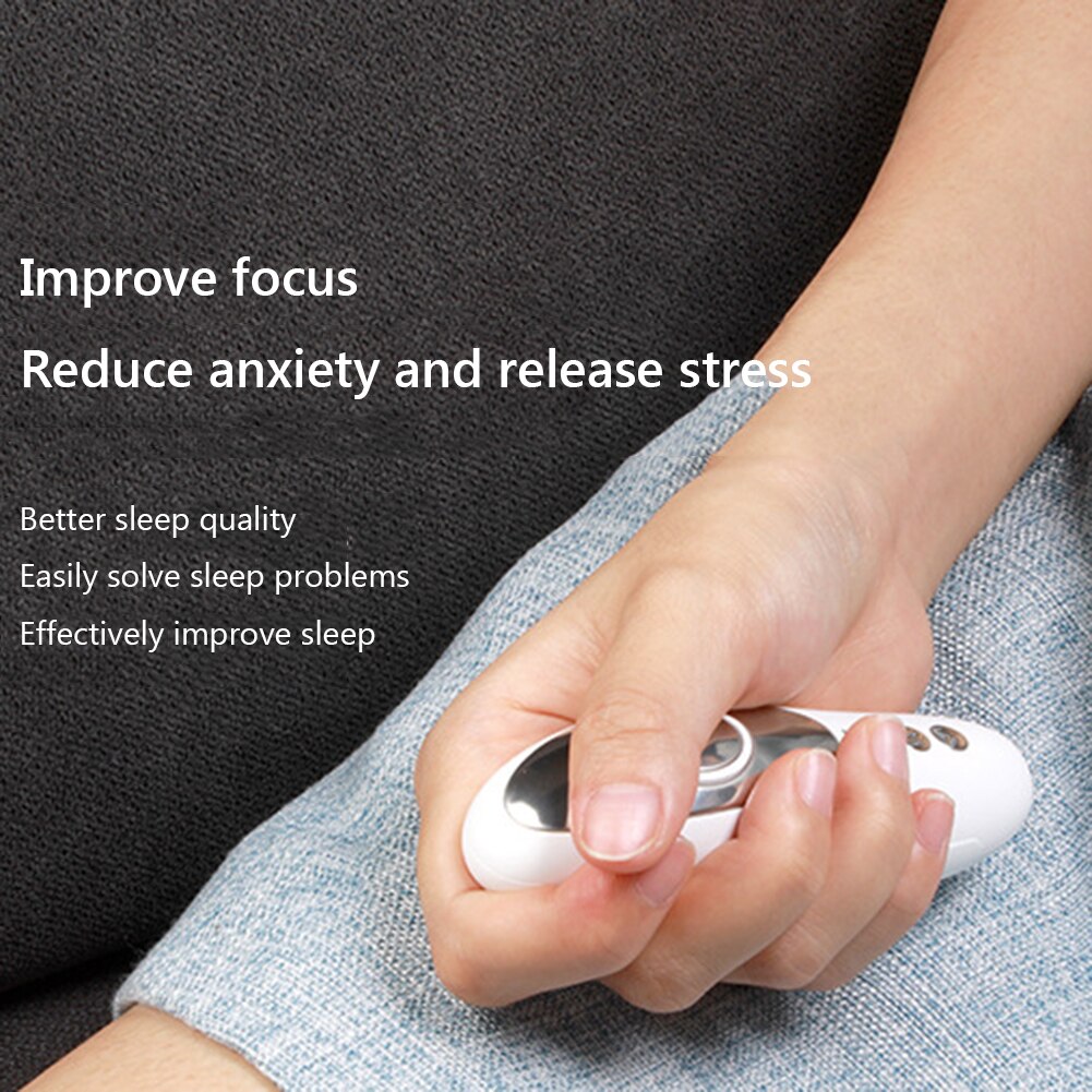 Smart Hand Sleeper Aid Portable Microcurrent Slapen Instrument Elektrische Anti Slapeloosheid Aid Apparaat Ontspannen Accessoires