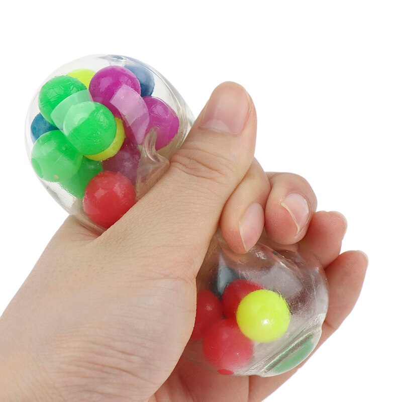 Anti Stress Gesicht Reliever Bunte Ball Autismus Stimmung Squeeze Relief Gesunde Spielzeug Lustige Gadget Vent Spielzeug Kinder Weihnachten