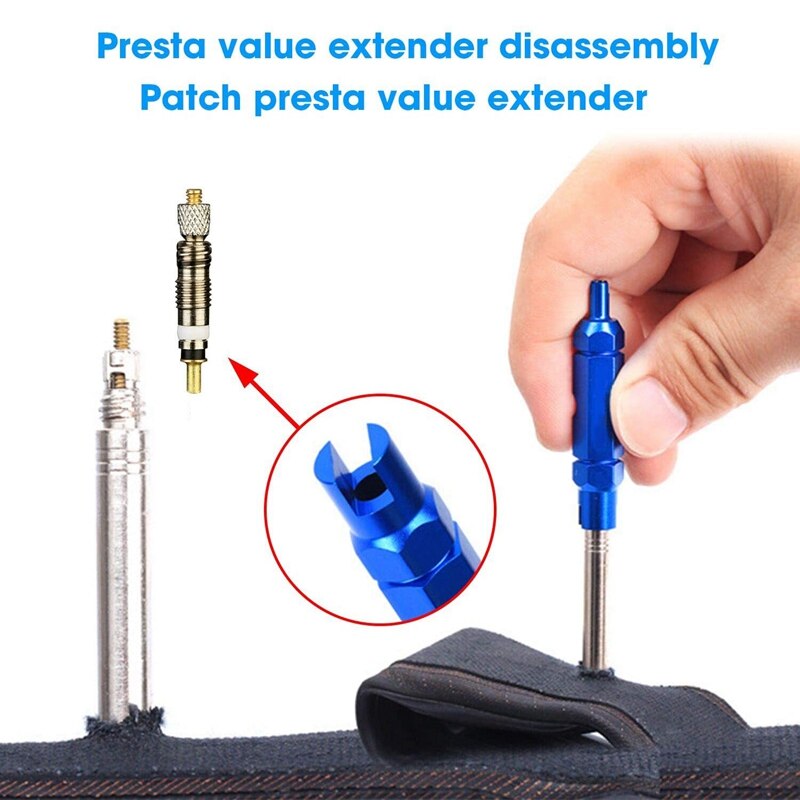 Reifen Reparatur Bausätze, Ventil Ader Werkzeug, Presta Ventil Ader,Schrader Ventil Ader, Fahrrad Ventil Adapter, fresta Ventil Kappe