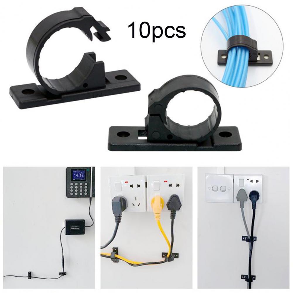 Self-adhesive Convenient Housing Data Line Data Cable Clamps for Home