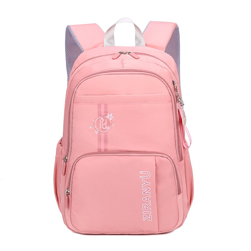 Rugzakken Voor Meisjes Tieners Junior School Student Rugzak Kinderen Meisje Primaire Schooltassen Roze Casual Schoudertas Knapzak: pink red