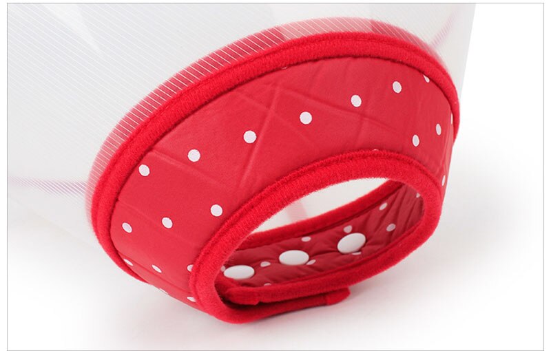 Recovery Pet Cone Elizabethan Collar Dog Cat Puppy Pet Remedy Wound Healing Recovery Collar Protective Adjustable with Soft Edge