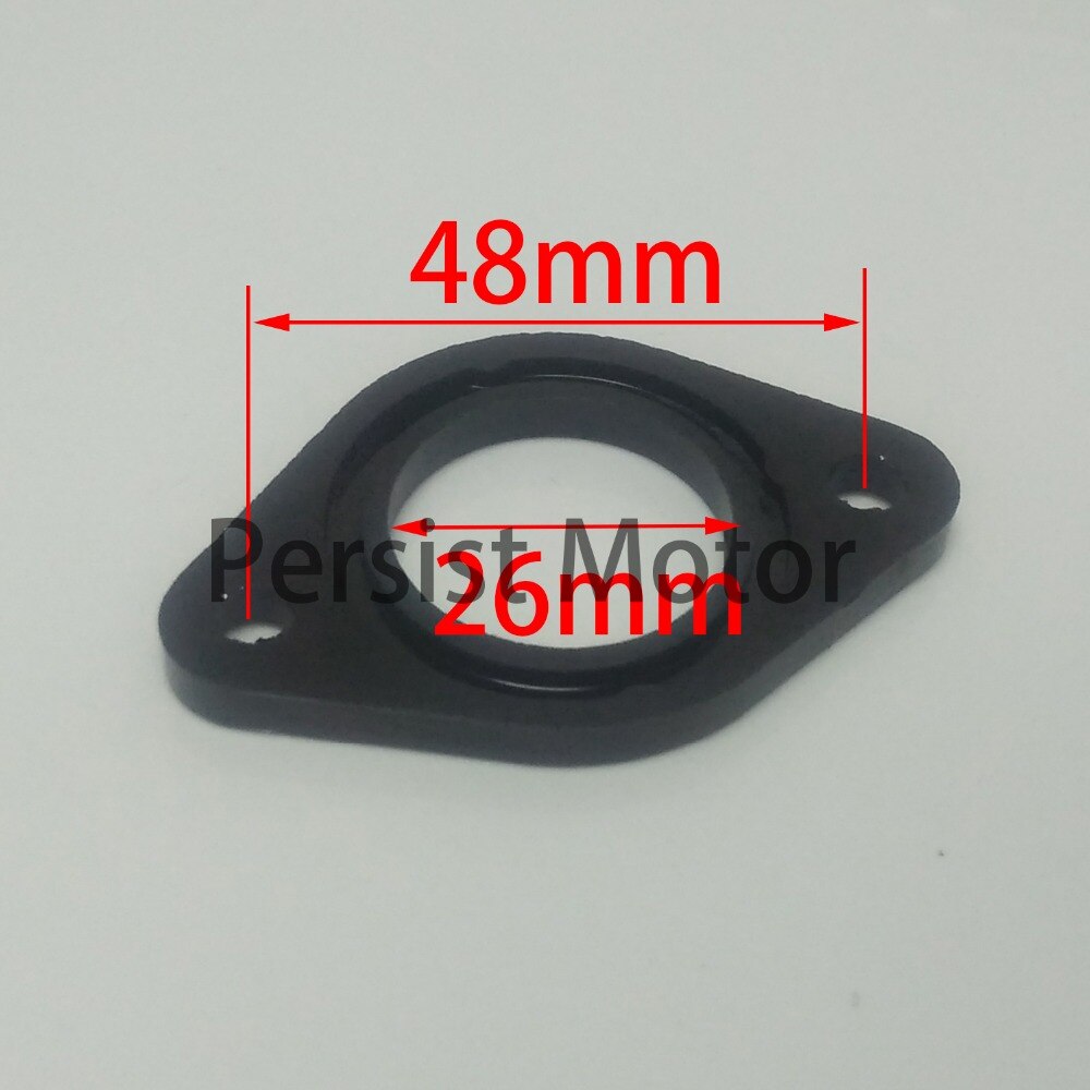 Carburador PZ26 PZ27 PZ30 de 26MM, junta de carburador, Colector de admisión de 6mm, espaciador de O-RING, juntas para ATV Go Kart, 3 unidades