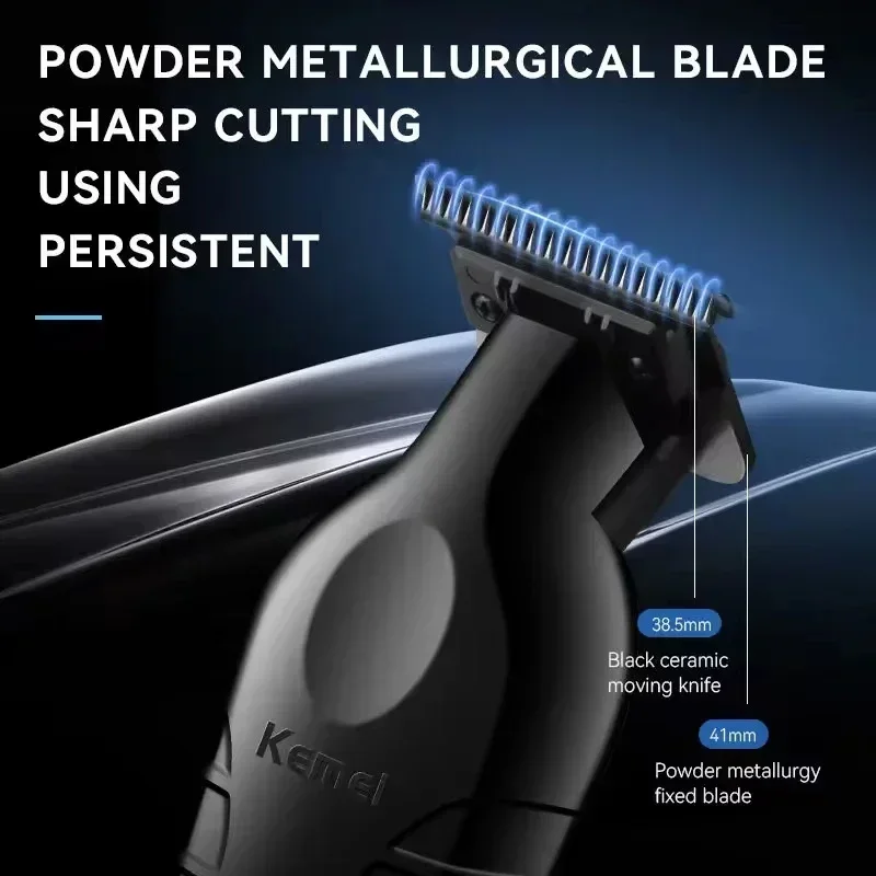 Kemei Men's Hair Clipper KM-1071 KM-2299 Cordless Hair Clipper Men's Beard Trimmer Electric Haircut Beauty Kit