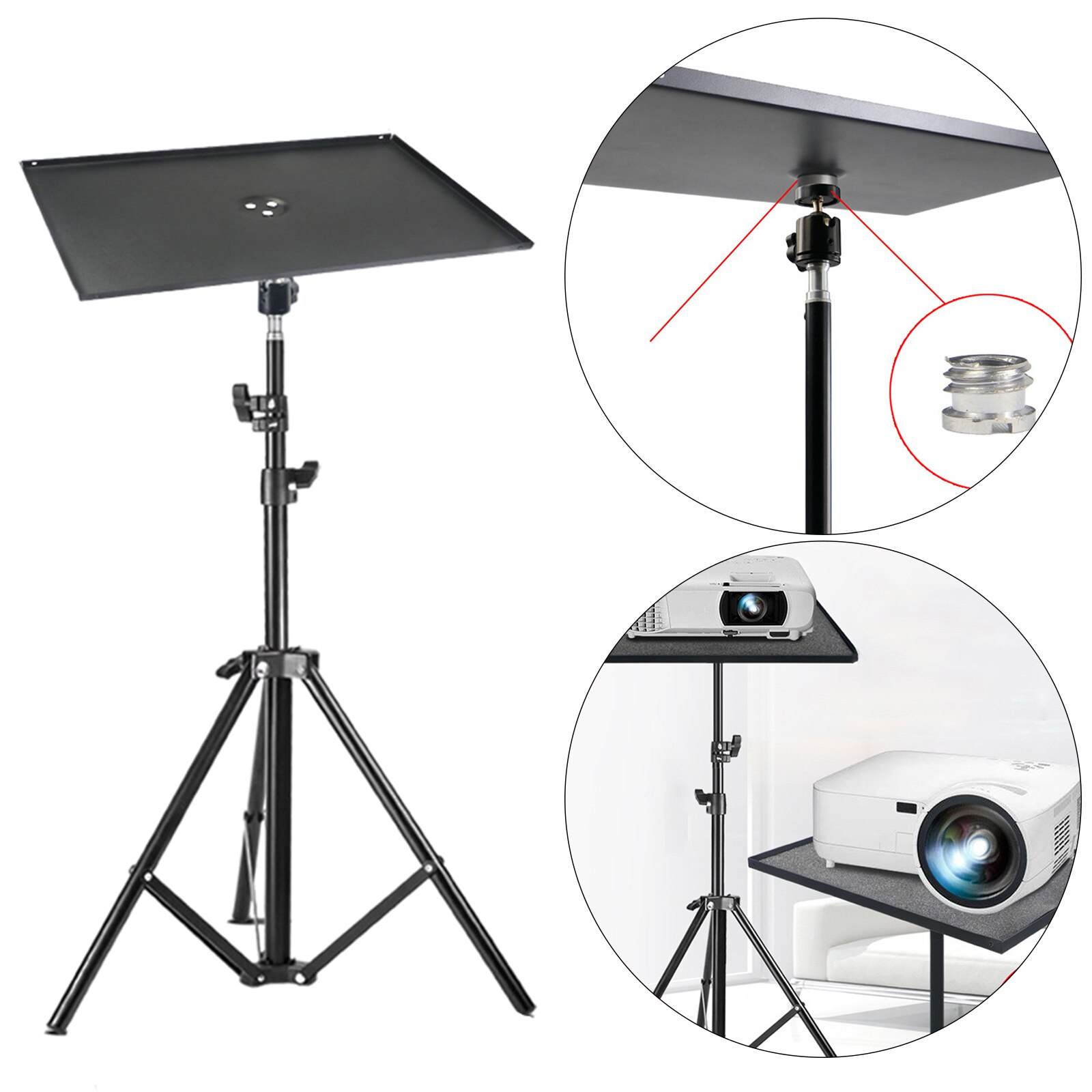 Projector Statief Opvouwbare Laptop Statief Projector Stand Floor Statief Outdoor Telefoon Mount Afneembare