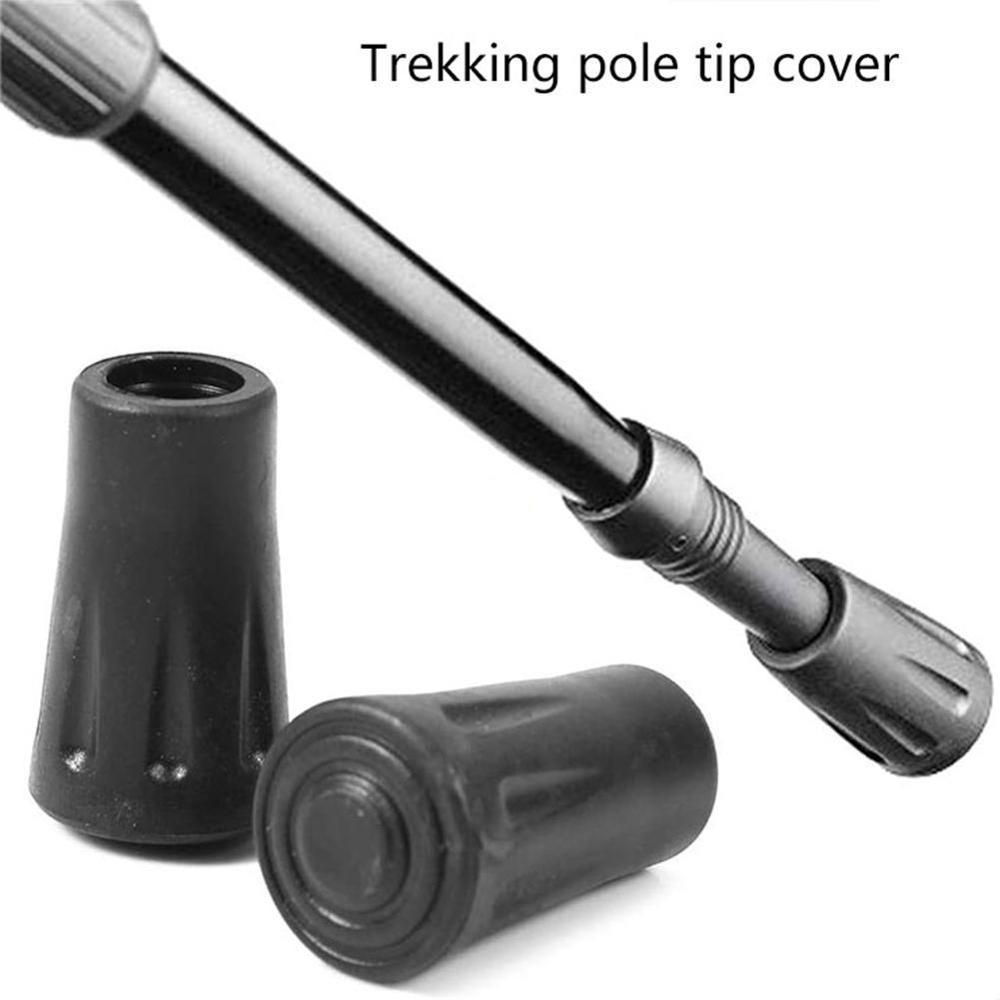 Spare Replacement Walking Stick Trekking Hiking Pole Rubber Ferrule Ends