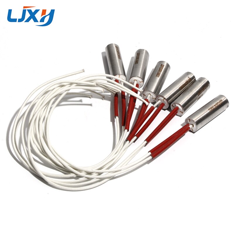 LJXH 2PCS 10mm 30~70mm Tubular 304SUS Single-End Heater Cylindrical Electric Heating Pipe 110V/220V/380V 90W/120W/150W/200W/210W