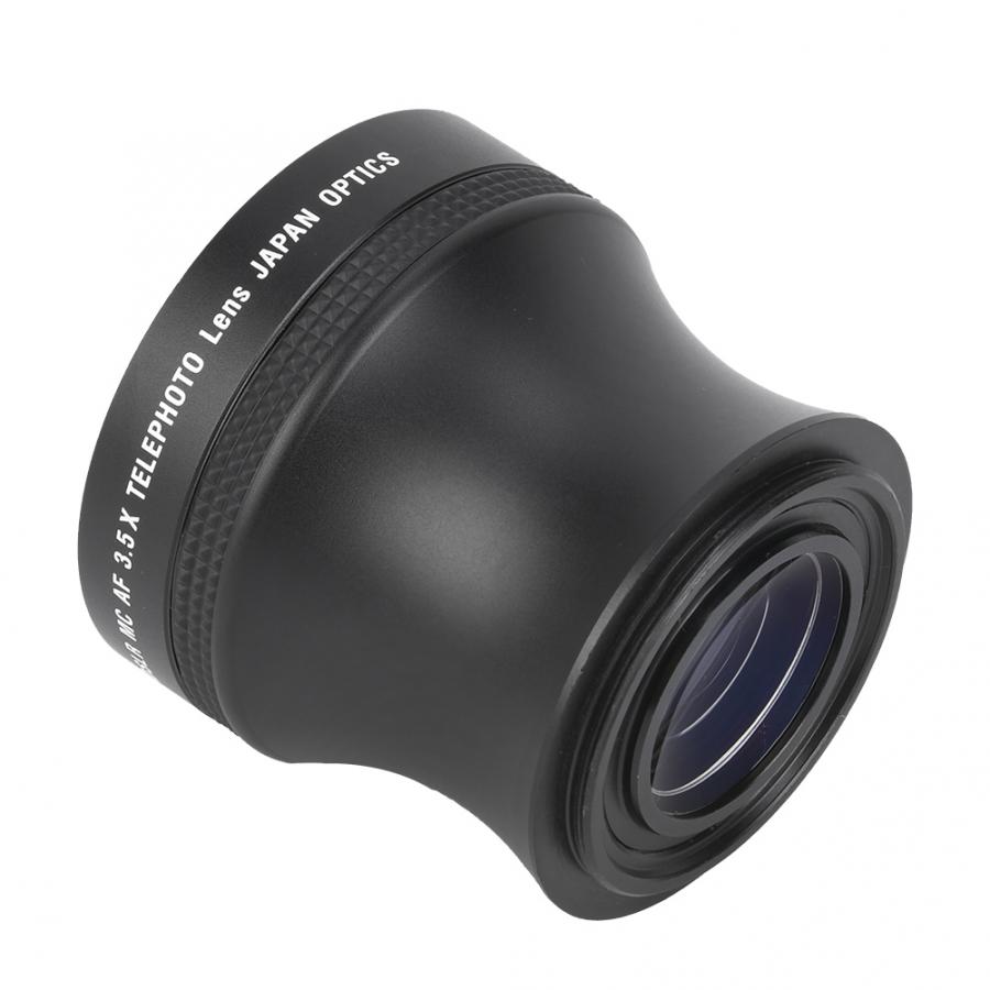 Lente Para Celular 52 Mm 3.5X Universal Aluminium Teleconverter Telelens Dslr Camera Accessoire Camera Len Cam