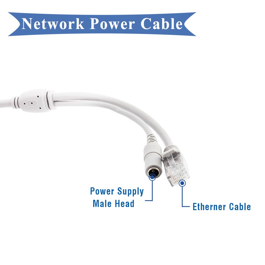 5m/10m/15m/20m rj45 lan kabel ethernet patch link netværk lan kabel ledning netværkskabler til ip kamera