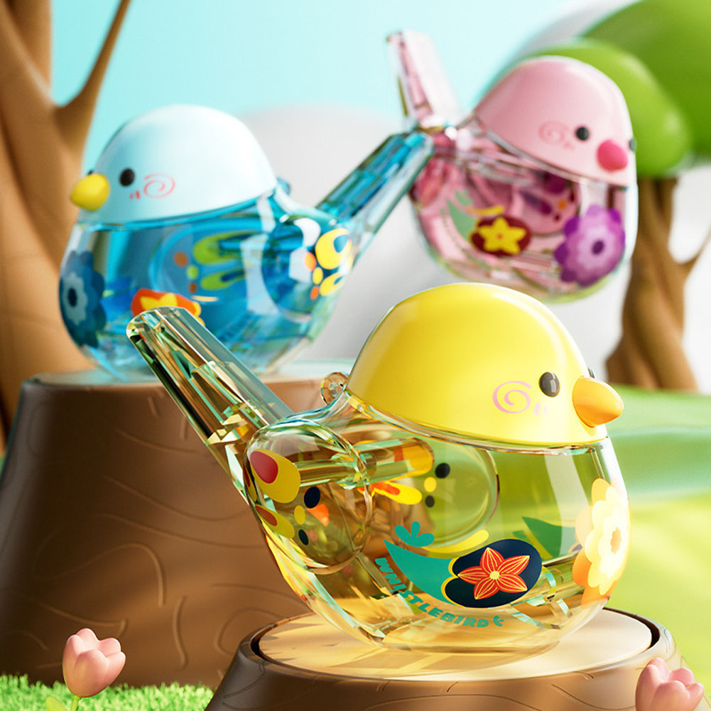 Cartoon Waterbird Fluitje ABS Kleurrijke Vogel Water Fluitjes Voor Kinderen Grappige Muziekinstrumenten Accessoires