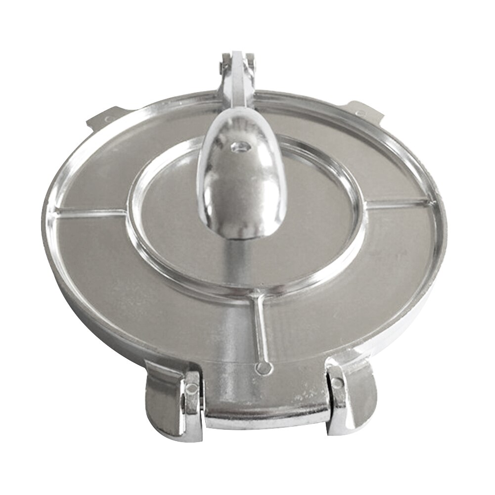 Faltbare 8 Zoll Unbeschichtete Aluminium schwer Pflicht Teig Drücken Tortilla Hersteller Backformen Kuchen Werkzeuge dauerhaft Hand Drücken Typ