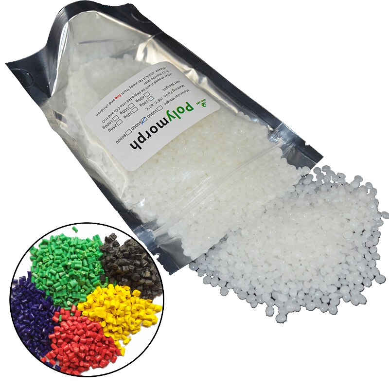 Kit de plástico moldeable con forma de instamorfo, 200g, PCL y 5 colores, para manualidades, hobbyis: 100g and 5 colors