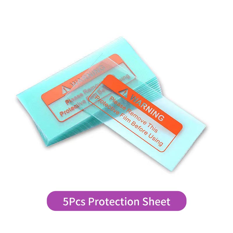 UV Welding Glasses Auto-darkening Automatic Dimming Welding Helmets Solar Goggles Special Safety Protection For Welding Worker: 5pcs mirror piece