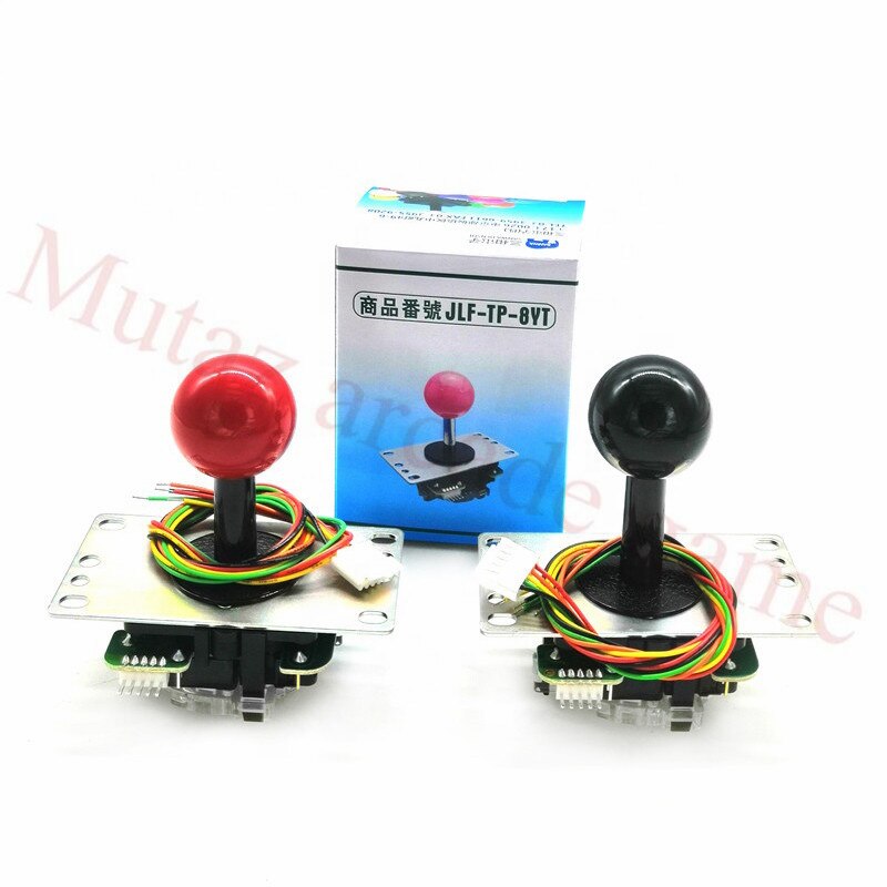 Originele JLF-TP-8YT-SK Japan Sanwa Arcade Stick 5Pin Arcade Game Joystick Vechten Rocker Met Joystick As En Cover