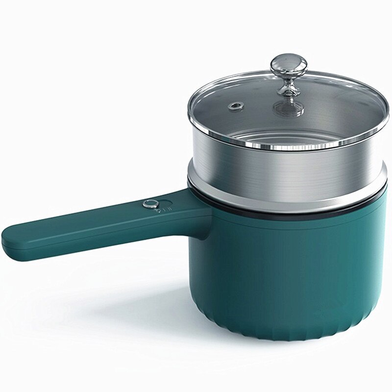 Marmite électrique Portable, 220V, 2 couches, antiadhésive, Machine à friture électrique domestique, multi-cuisinière