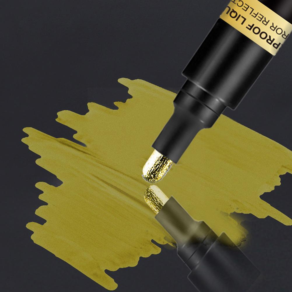DIY Spiegel Marker Farbe Stift Flüssige Chrom beenden metallisch Kunsthandwerk Stift Zubehör Spiegel Reflektierende Stift Kunst Liefert Für Q6W0