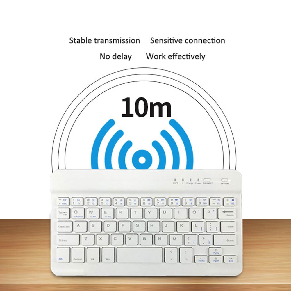 Bluetooth 3.0 Wireless Keyboard for iPad Samsung IOS Android System Universal for Gaming Tablet PC Mini Keyboard
