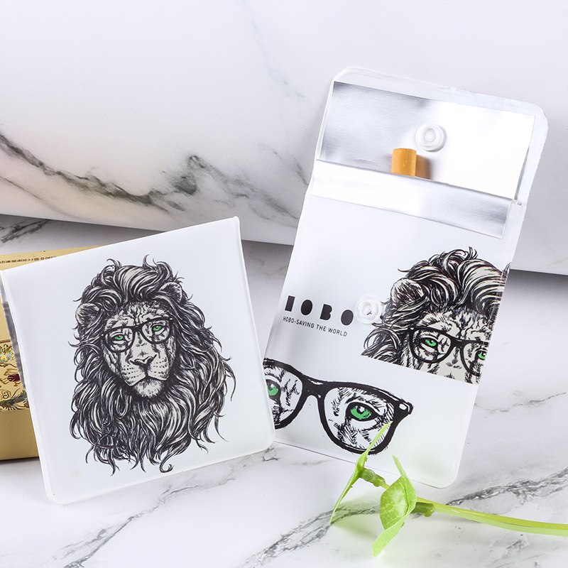 Draagbare Reizen Pocket Asbakken Voor Sigaretten Asbakken Outdoor Auto Brandwerende Pvc Milieuvriendelijke Elep Ash Tas