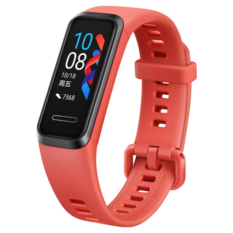 Huawei band 4 smart band globaali versio älykello sykemittari kellotaulut usb-liittimen lataus: Ambersunrise