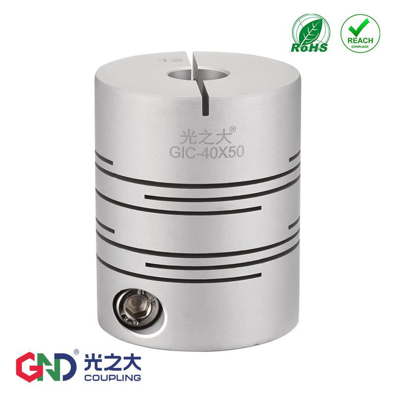 GIC aluminum alloy parallel clamp series shaft coupling for encoder step motor