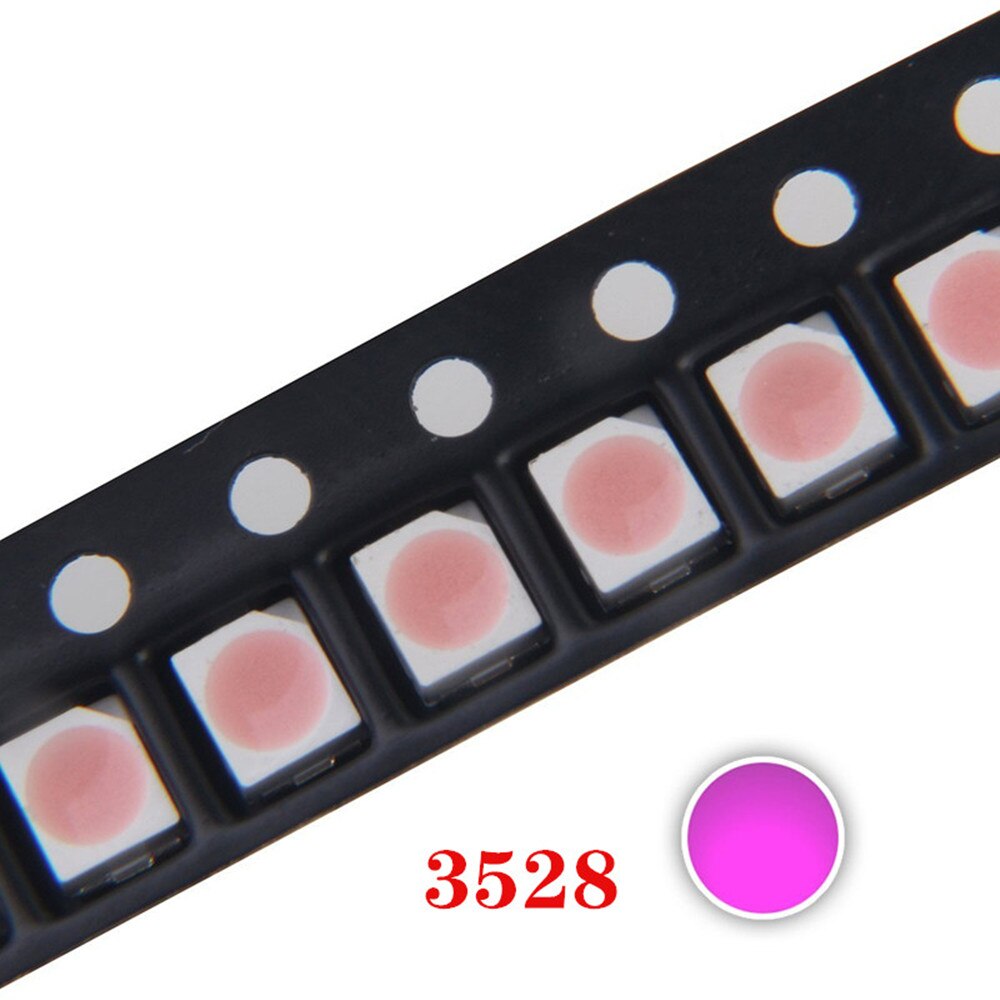 3528 LED Red Blue Yellow Warm White Green Purple 1210 Light Emitting Diode 3528 1210 SMD Super Bright bead