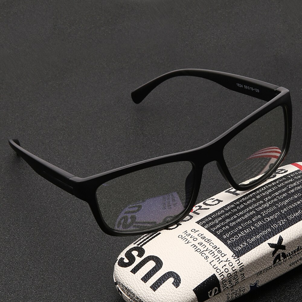 LongKeeper Vinateg Square Frame Blue Light Blocking Glasses Men Women Eye Protection Optical Eyeglasses Computer Glasses UV400