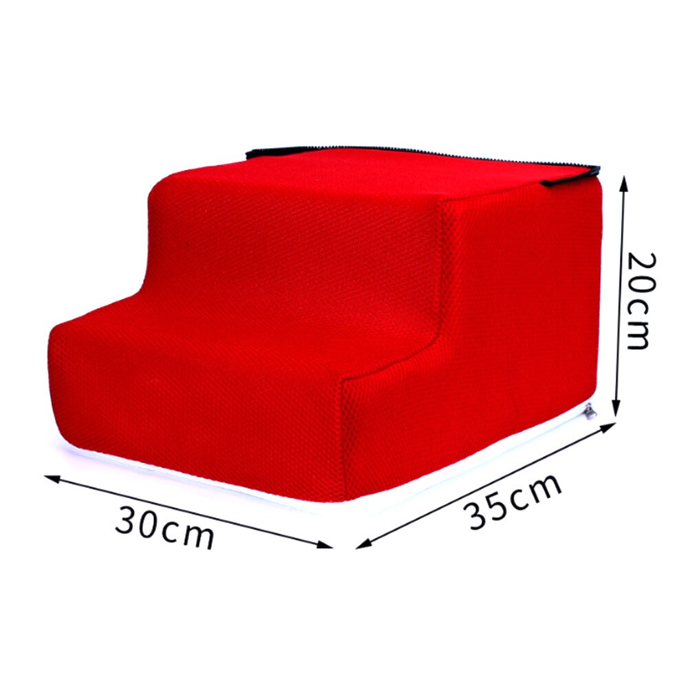 Escalier de lit pour animaux de compagnie échelle 2/3 marches amovible antidérapant rampe d'escalade lavable détachable chien lit échelle chat chien rampe chiot fournitures: A8