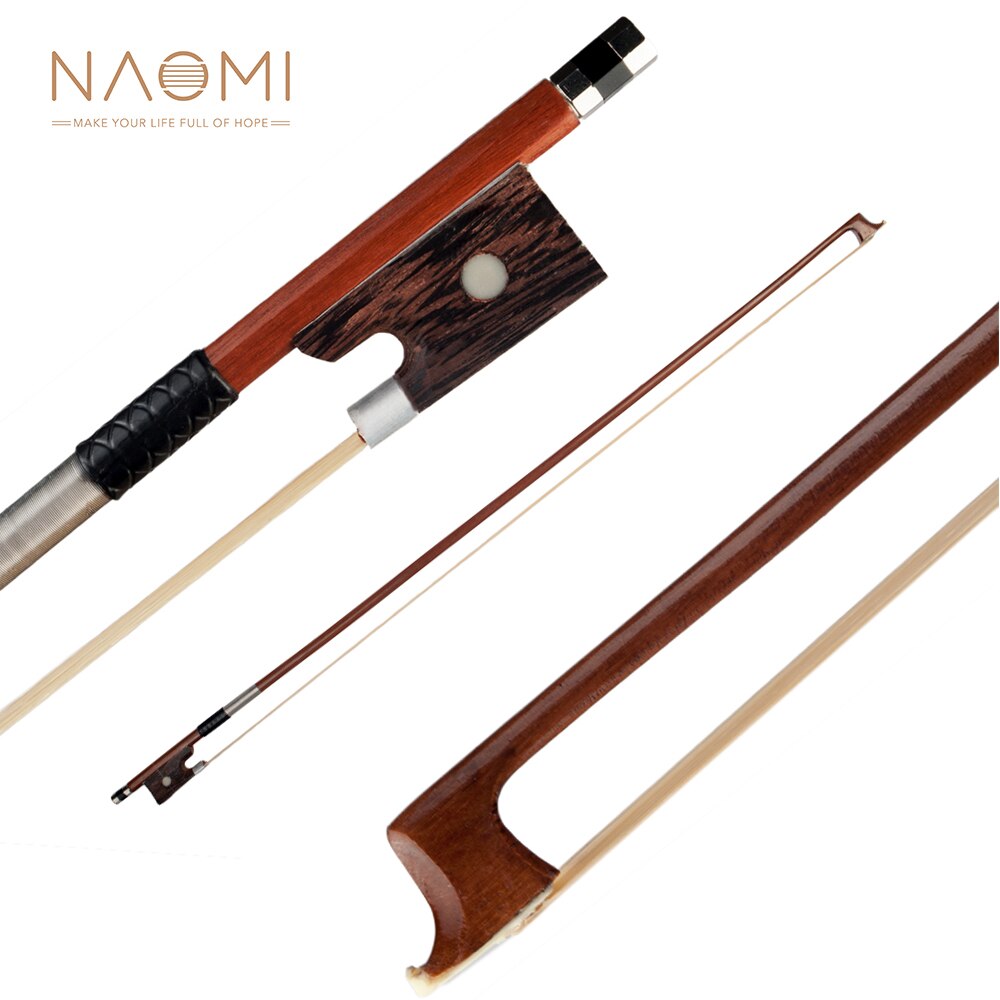 Strijkstok Straight Palissander Jujube Kikker Arbor Paardenhaar Viool Accessoires Arco Para Violino Madera 4/4 Violino Boog