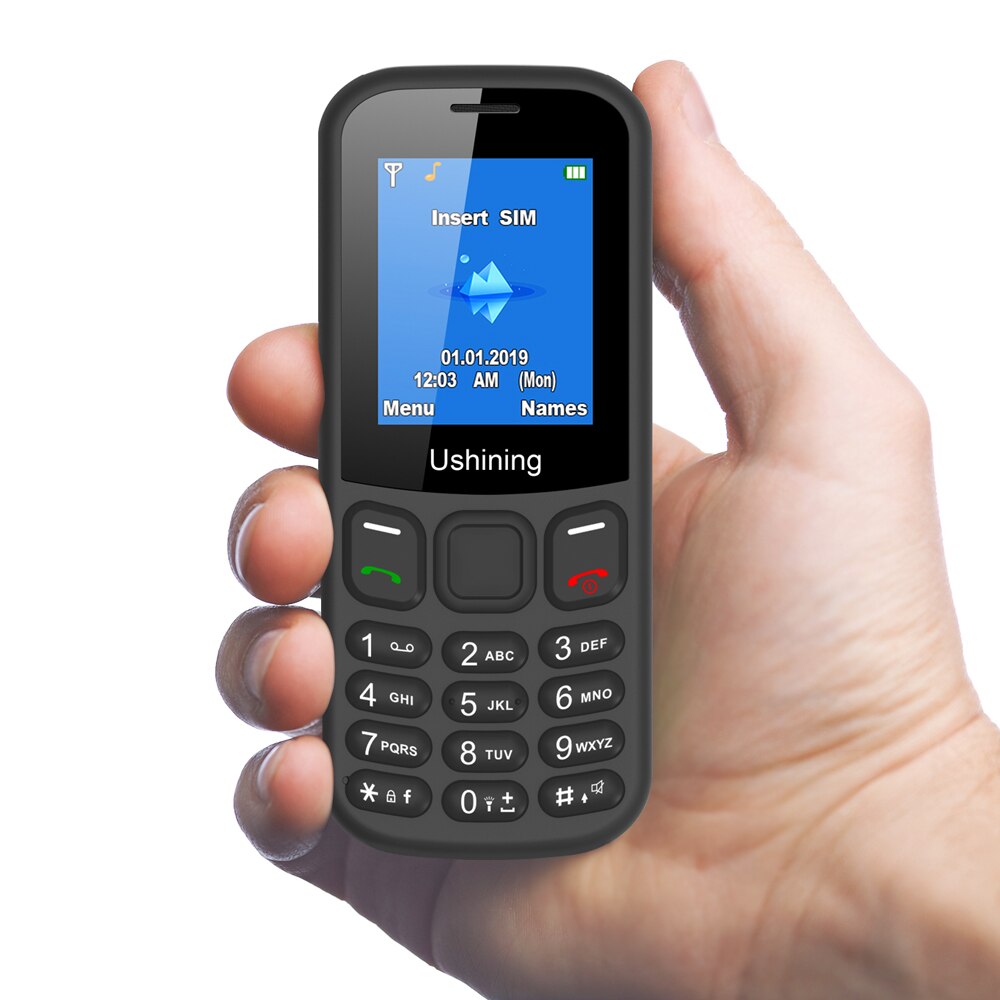 2G Senior Unlocked SIM Free Mobile Phone Feature Phone GSM Basic Mobile Phone Pay as You go Light Durable for Elderly