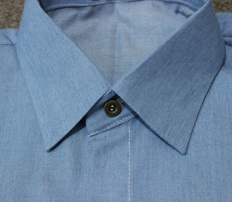 Vrouwen Denim Nep Kraag Blouse Vintage Afneembare Shirt Mens Shirt Valse Kraag Revers Blouse Half Shirt Top Kleding Accessoires