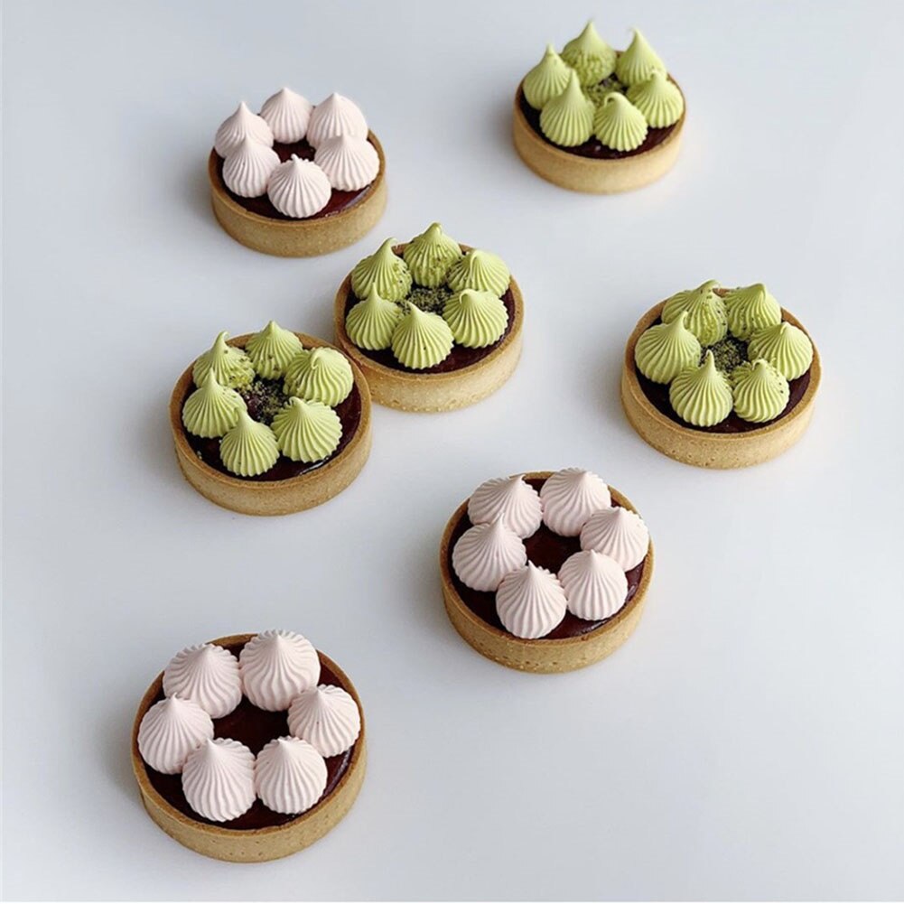 1pc runda rostfritt stål gör-det-själv kakform dessert mousse tårtor cirkel bakning matlagning verktyg tårt dekoration verktyg