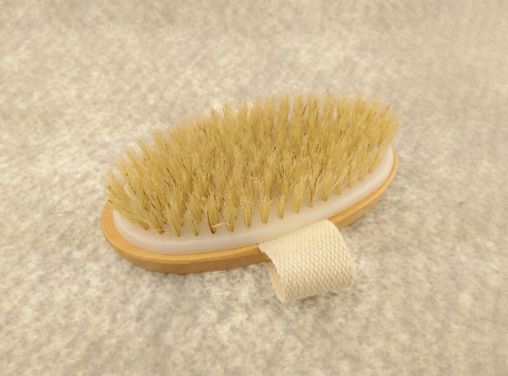 Cepillo de masaje cepillo para celulitis masajeador de espalda de limpieza Premium Cerda Natural de madera de baño ducha cuerpo piel seca, cepillo de Spa #50