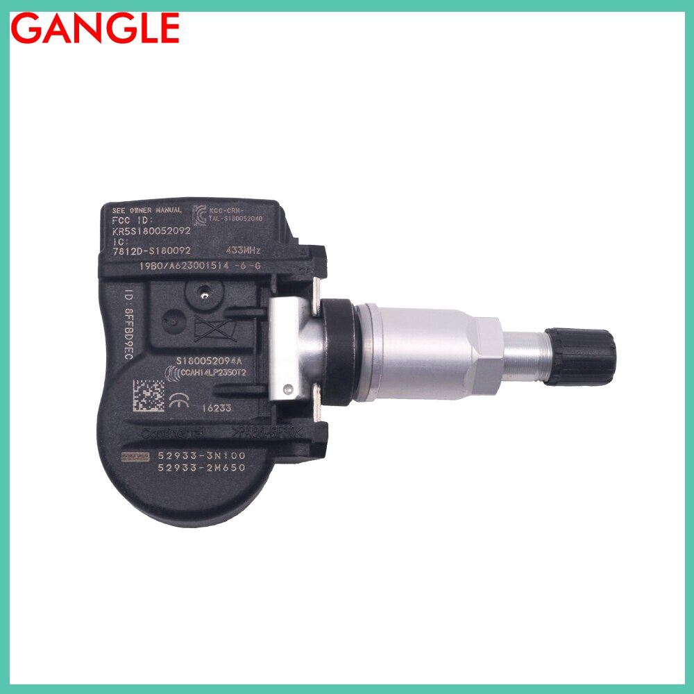 Para 2012 2013 2014 2015 2016 2017 2018 kia ceed (jd) tpms 433 mhz sensor de pressão dos pneus tpms kia 52933-3n100 52933-b1100