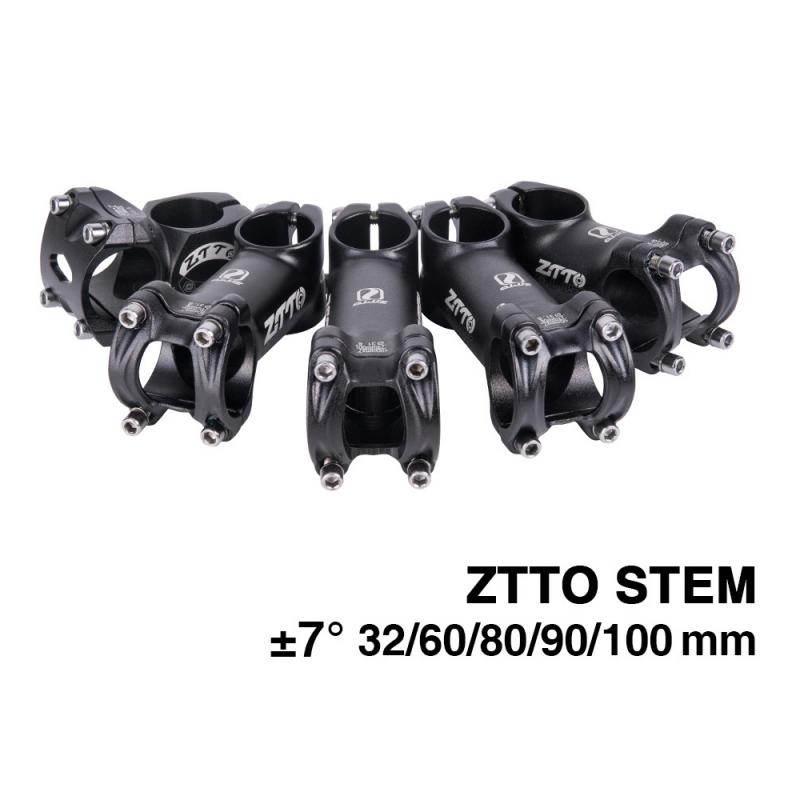 Mountain Road Bicycle Stem Road Bike 32 60 80 90 100mm High-Strength Lightweight 31.8mm Stem MTB Mountain Road Bike Part