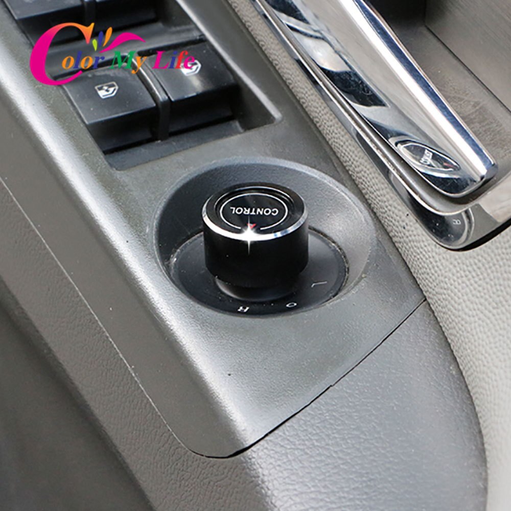 Auton taustapeilin painonapin nupin suojus chevrolet cruze lisävarusteille ohjauspainikkeen kytkimen tarra: Musta nupin kansi