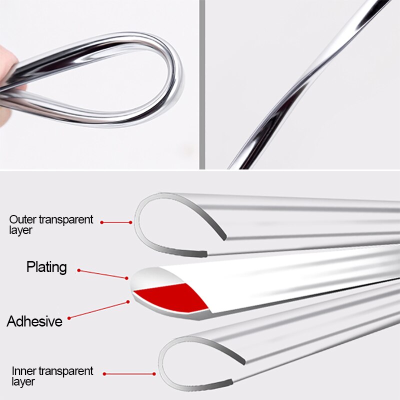 10 metrin auton ovensuoja koristelista auton oven reunalista automaattinen törmäyksenestolista koristelista auton muotoilutarvikkeet