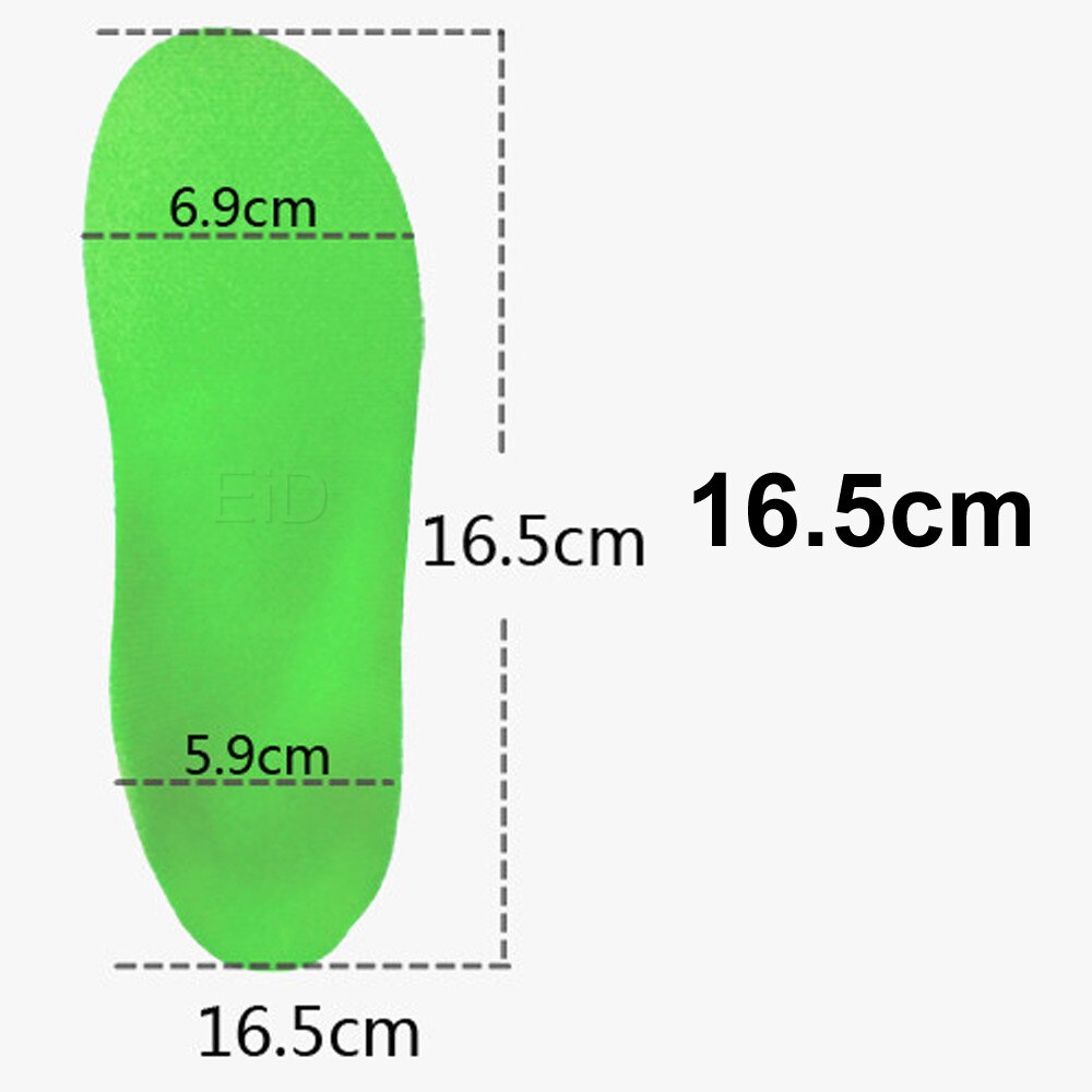 EiD 3D kids children's orthopedic insoles for shoes flat feet Arch Support insole for XO-Legs child Orthotic Insoles Foot Care: Length 16.5cm