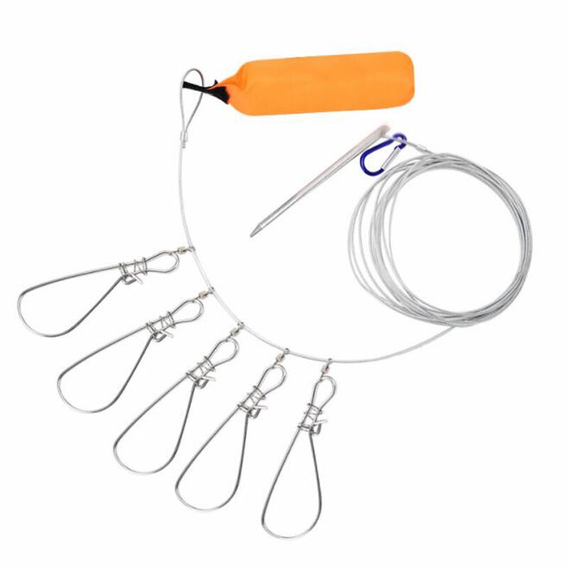 Fishing Ropes 5m Fishing Lock Buckle Stainless Ste... – Grandado