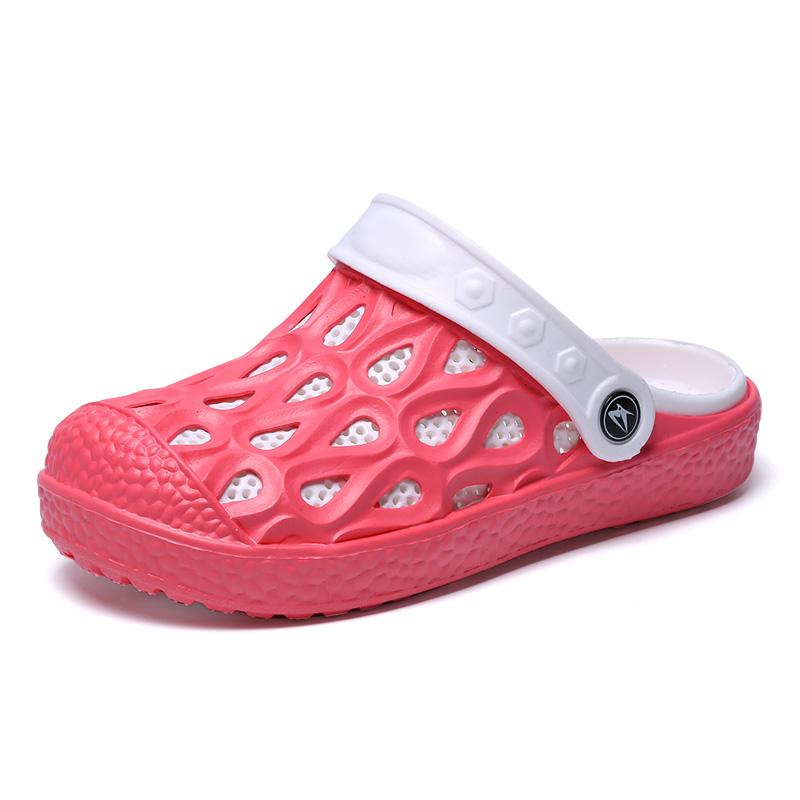 Original Classic Clogs Garden Flip Flop Water Shoes Women Summer Beach Aqua Slipper Outdoor Swimming Sandal Realtree Slide Shoes: Pink / 5.5