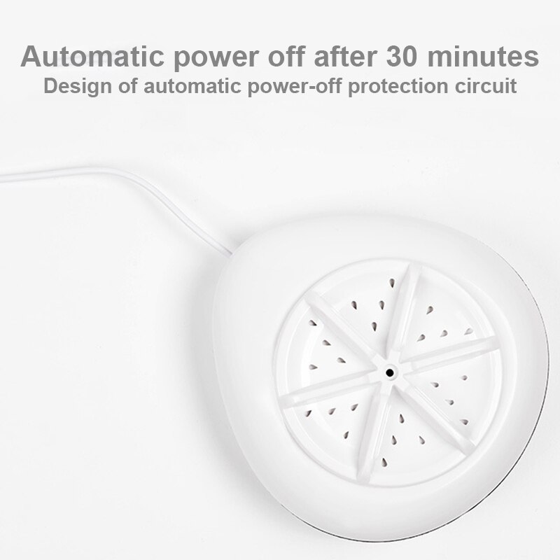 Good Healthy Mini Portable Turbo Washing Machine Laundry Clothes for Home Travel Dormitories