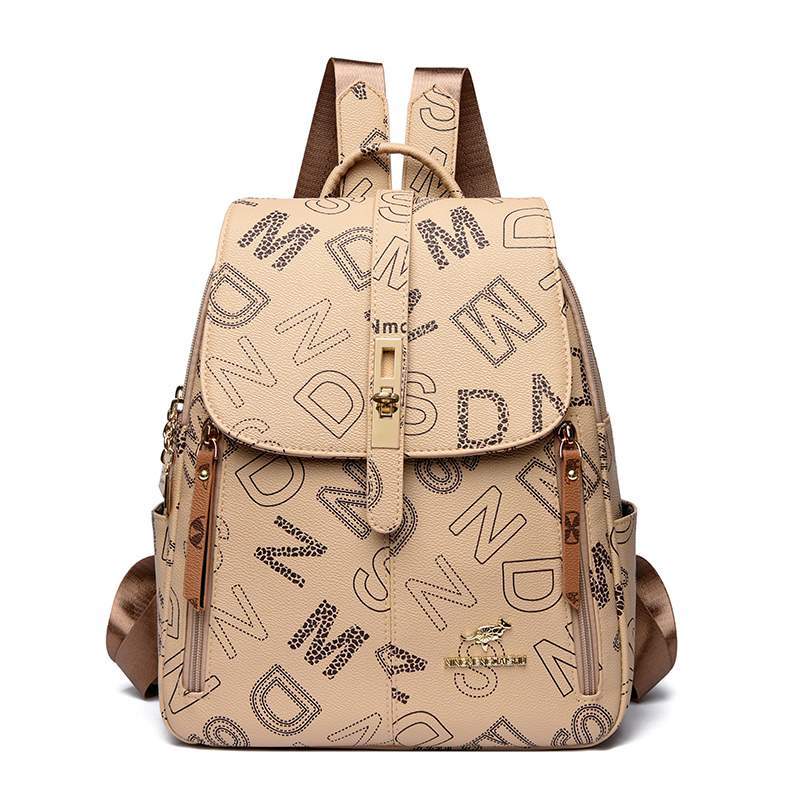 Bagpack Luxe Vrouwen Rugzakken Zacht Lederen Rugzakken voor Tienermeisjes Vrouwelijke School Schoudertassen Voor Vrouwen 2024 Mochila Sac: Blauw
