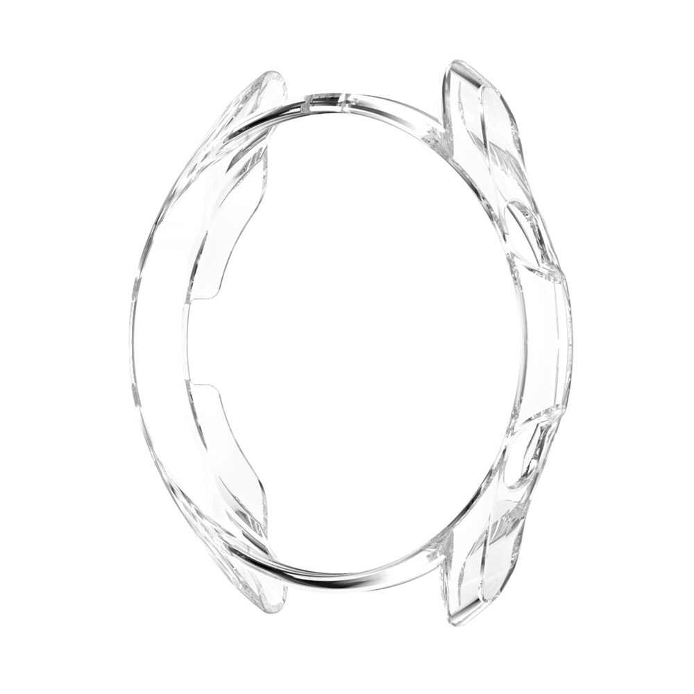 Til samsung galaxy watch 3 urkasse 45mm 41mm fleksibel tpu belagt kofangerskal til galaxy ur 3 41mm 45mm sager beskyttelsescover: Klar / Galakse ur 3 45mm