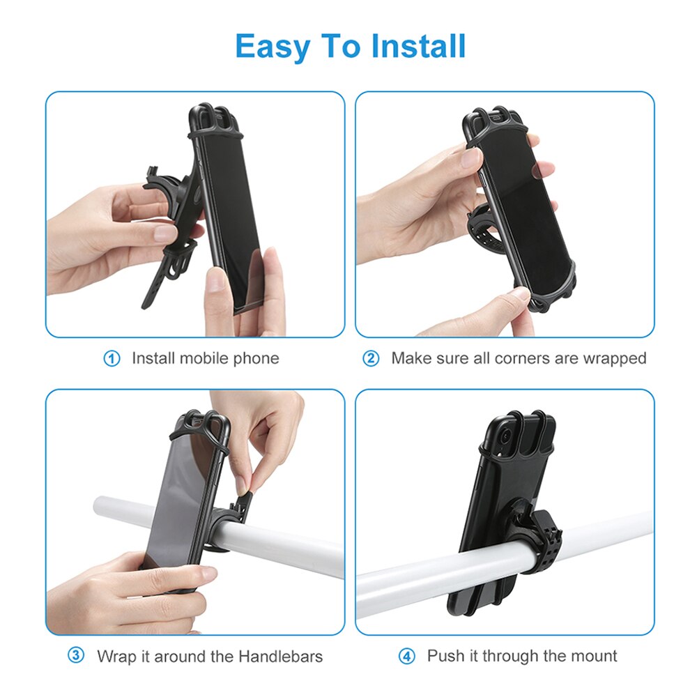Fiets telefoonhouder fiets mobiele telefoon houder motorfiets ondersteuning mobiel voor xiaomi gsm houder fiets goedkoop