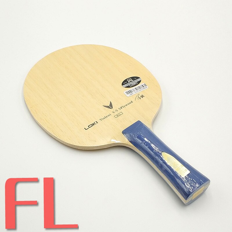 LOKI 5 Plywood Table Tennis Blade Training Pingpong Blade Ping Pong Racket ALL: FL