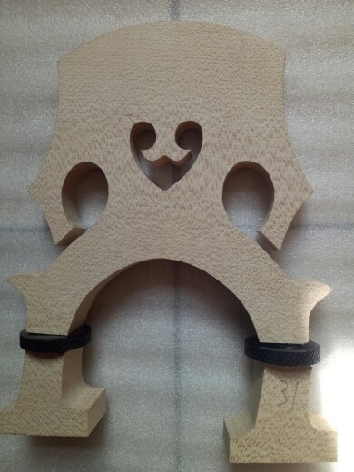 1 pc nuovo ponte per contrabbasso regolabile in acero pregiato 3/4 stile francese