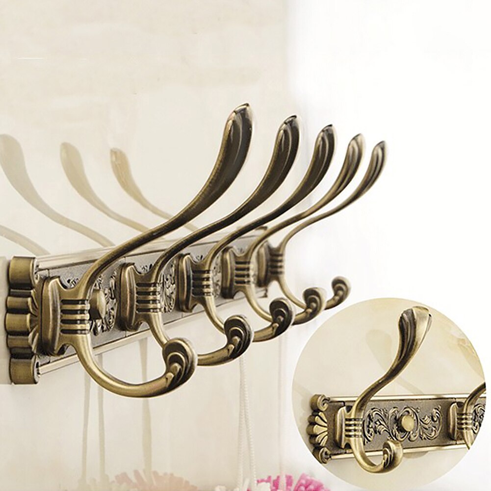 Colgador de pared con gancho para colgar bata de baño perchero abrigo ropa decorativo