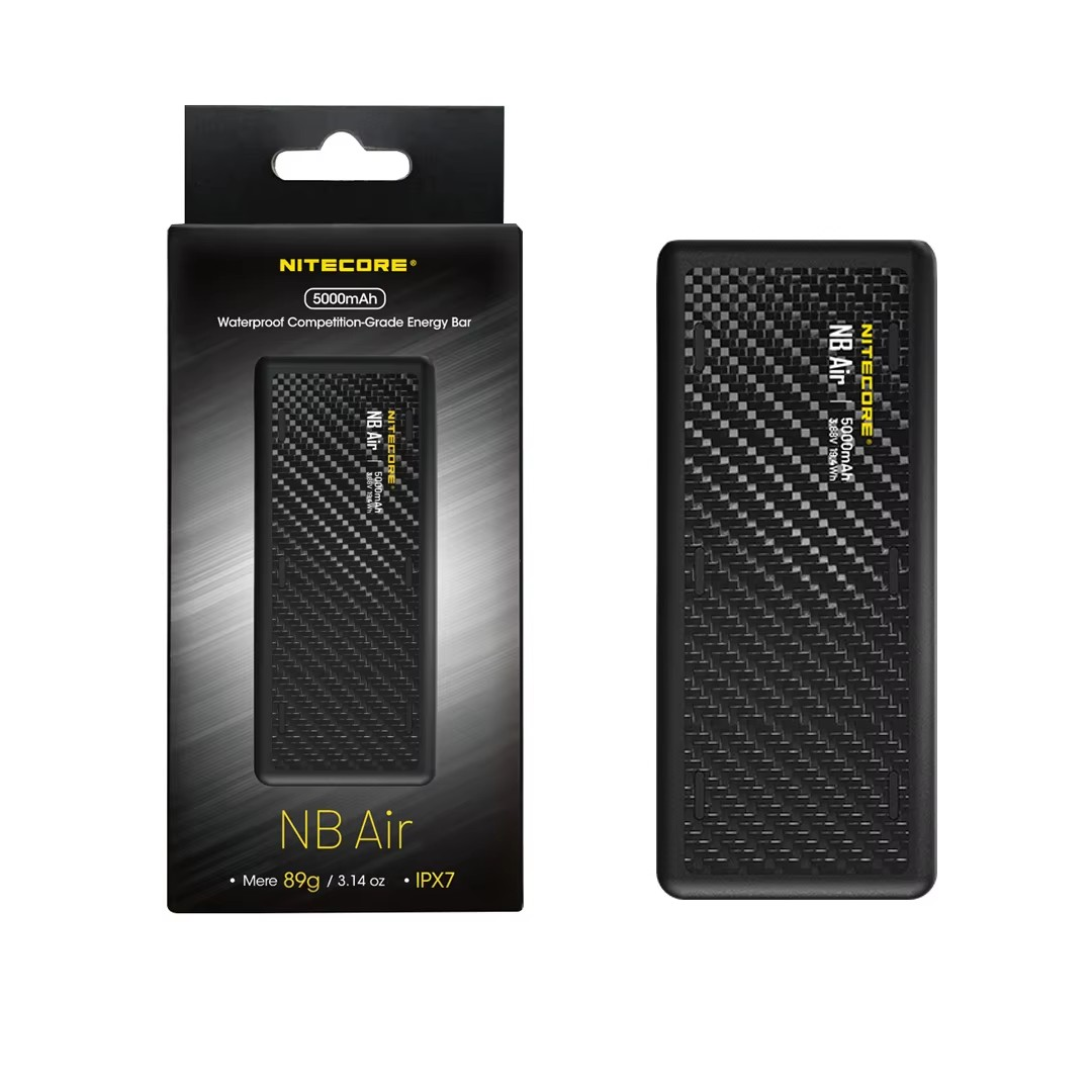 Powerbank - 5000mAh - 18W USB-C Ausgang - Schnellladung PD QC3.0 - Leichtgewicht 89g: Default Title